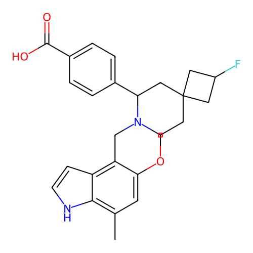 Chemical structure of BindingDB Monomer ID 761317