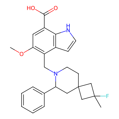 Chemical structure of BindingDB Monomer ID 761321