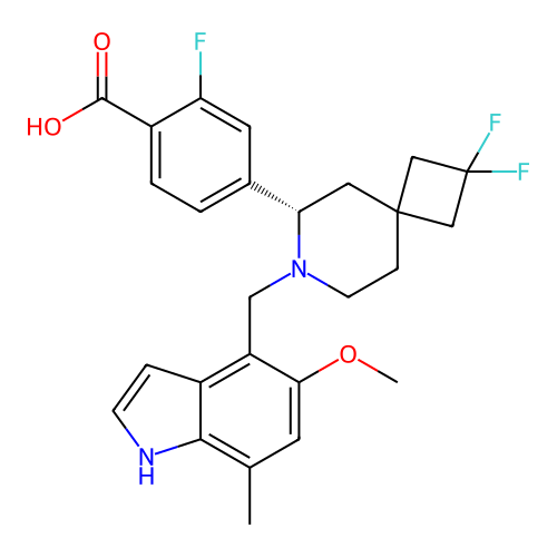 Chemical structure of BindingDB Monomer ID 761326