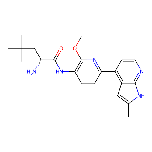 Chemical structure of BindingDB Monomer ID 761573