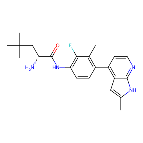 Chemical structure of BindingDB Monomer ID 761581