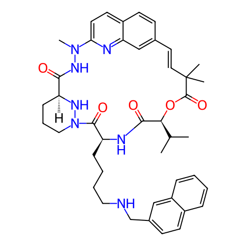 Chemical structure of BindingDB Monomer ID 761616