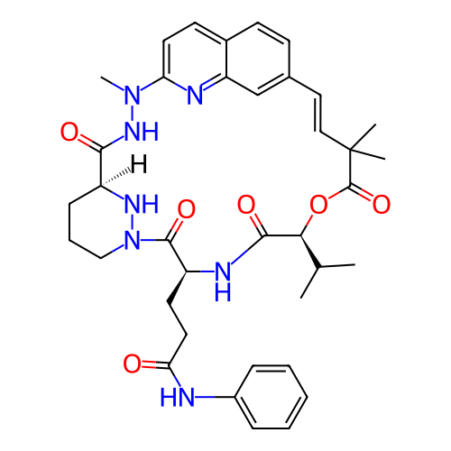 Chemical structure of BindingDB Monomer ID 761618
