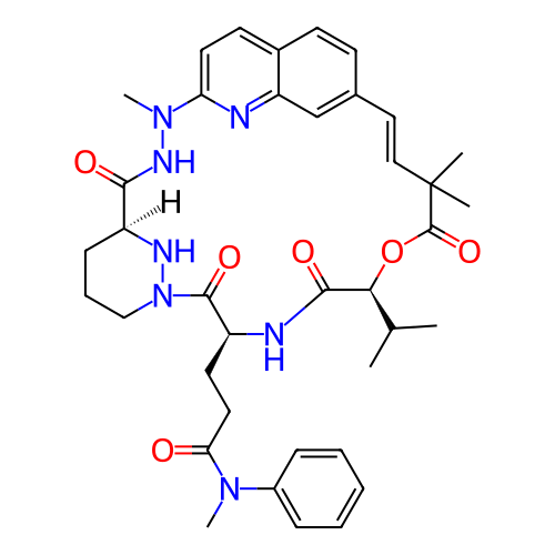Chemical structure of BindingDB Monomer ID 761619