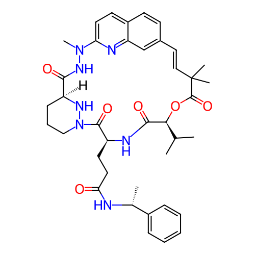 Chemical structure of BindingDB Monomer ID 761621