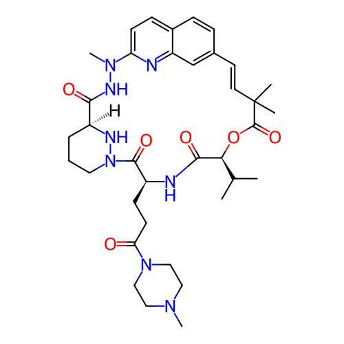 Chemical structure of BindingDB Monomer ID 761625