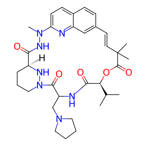 Chemical structure of BindingDB Monomer ID 761629