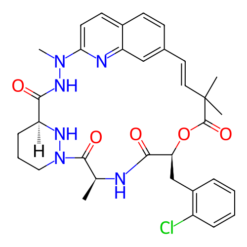 Chemical structure of BindingDB Monomer ID 761636