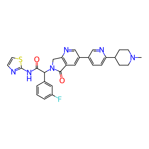 Chemical structure of BindingDB Monomer ID 761655