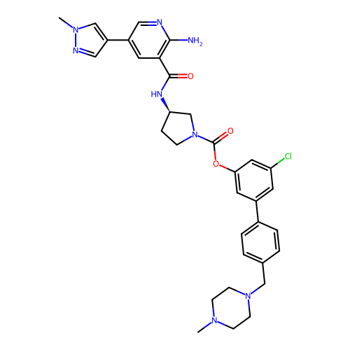 Chemical structure of BindingDB Monomer ID 761740