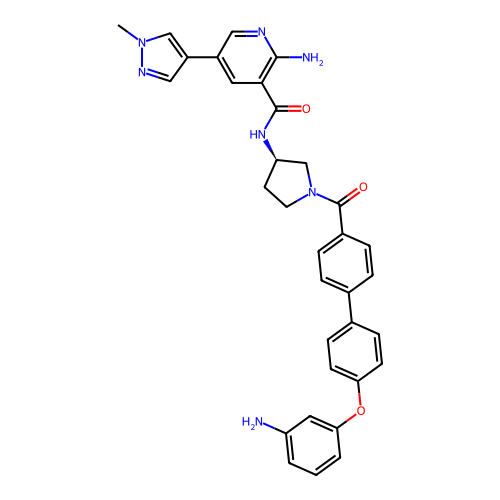 Chemical structure of BindingDB Monomer ID 761810