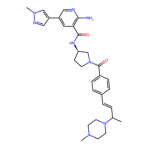 Chemical structure of BindingDB Monomer ID 761865