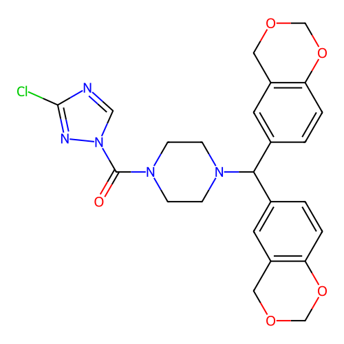 Chemical structure of BindingDB Monomer ID 762384