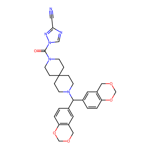 Chemical structure of BindingDB Monomer ID 762460