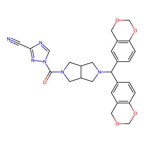 Chemical structure of BindingDB Monomer ID 762462