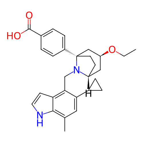 Chemical structure of BindingDB Monomer ID 762927