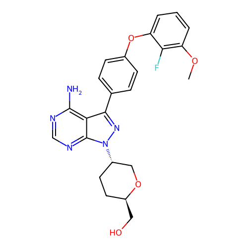 Chemical structure of BindingDB Monomer ID 764319
