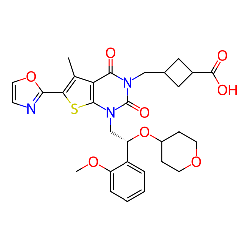 Chemical structure of BindingDB Monomer ID 764323