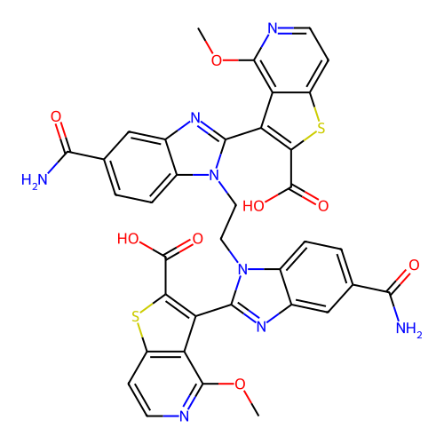 Chemical structure of BindingDB Monomer ID 764335