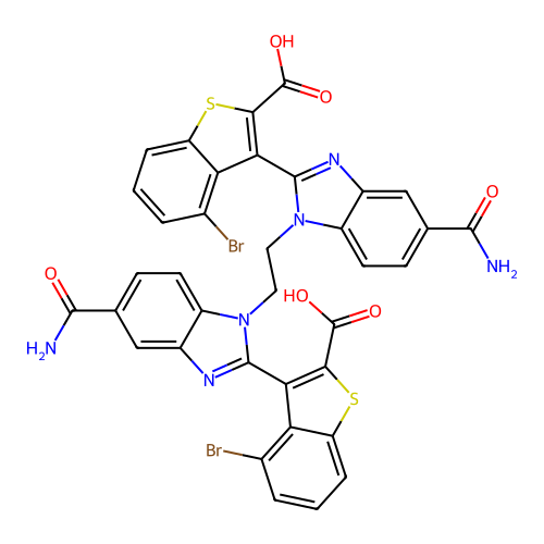 Chemical structure of BindingDB Monomer ID 764338