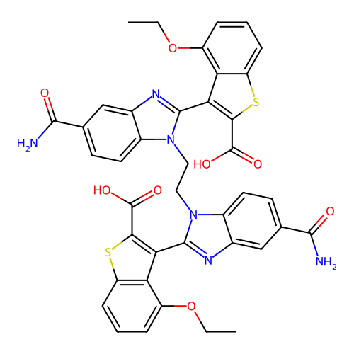 Chemical structure of BindingDB Monomer ID 764345