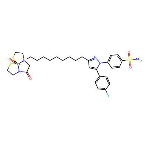 Chemical structure of BindingDB Monomer ID 764460