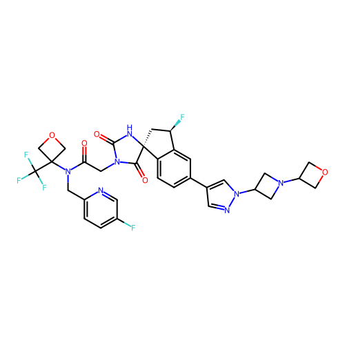 Chemical structure of BindingDB Monomer ID 764570