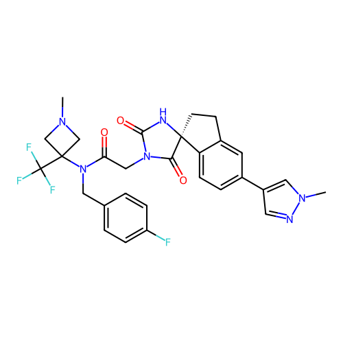 Chemical structure of BindingDB Monomer ID 764575