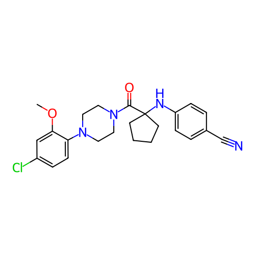 Chemical structure of BindingDB Monomer ID 764981