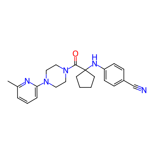Chemical structure of BindingDB Monomer ID 764990