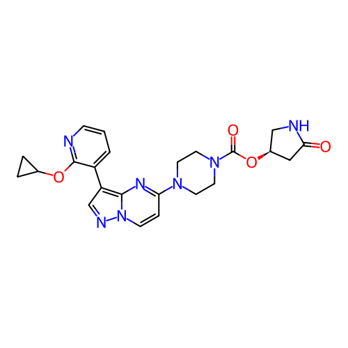 Chemical structure of BindingDB Monomer ID 767464