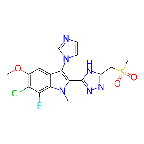 Chemical structure of BindingDB Monomer ID 767640