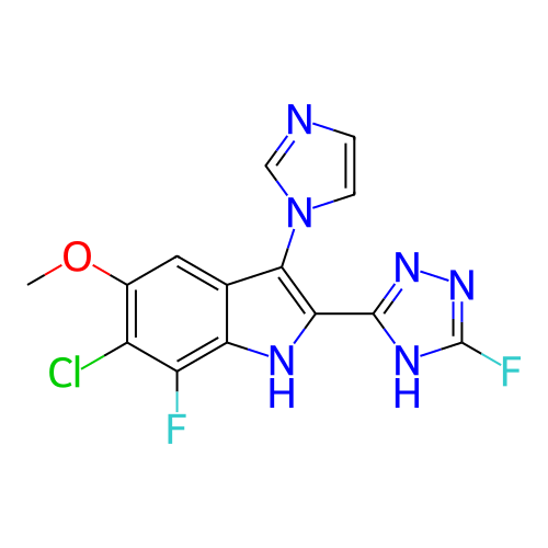 Chemical structure of BindingDB Monomer ID 767672