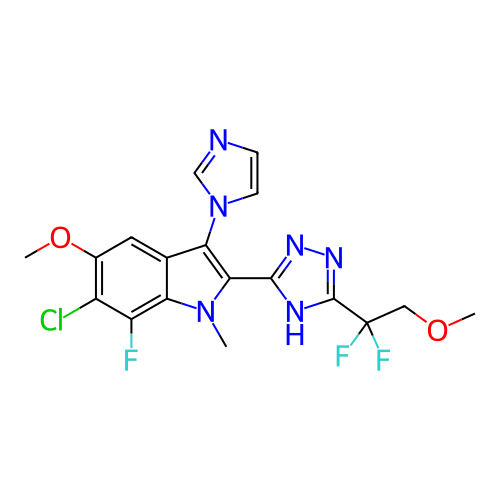 Chemical structure of BindingDB Monomer ID 767674