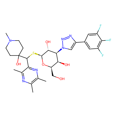 Chemical structure of BindingDB Monomer ID 768005