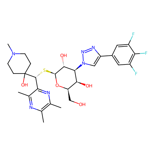 Chemical structure of BindingDB Monomer ID 768006