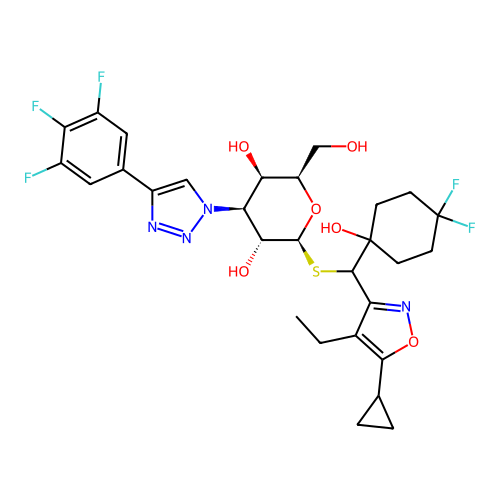 Chemical structure of BindingDB Monomer ID 768017