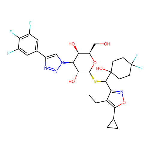 Chemical structure of BindingDB Monomer ID 768018