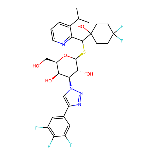 Chemical structure of BindingDB Monomer ID 768023