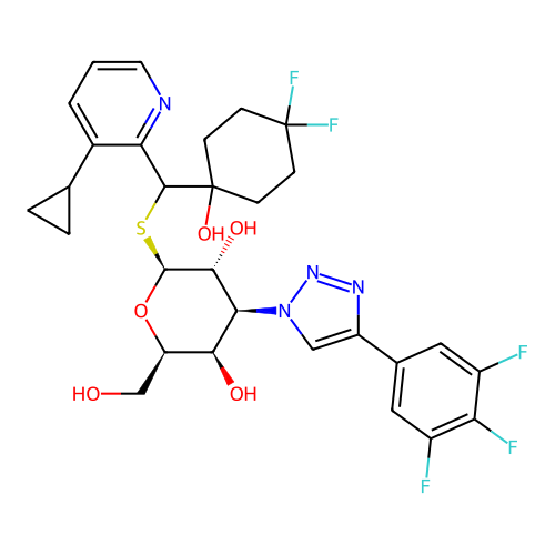 Chemical structure of BindingDB Monomer ID 768029