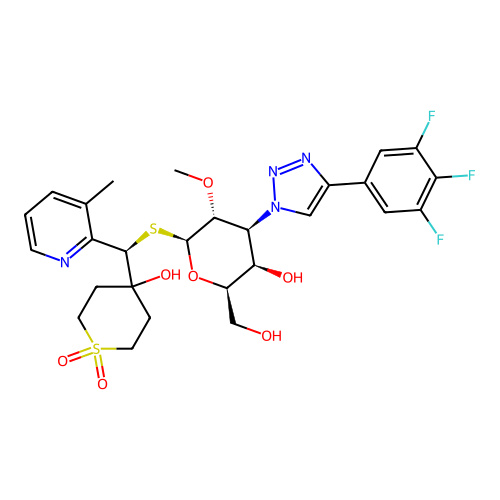 Chemical structure of BindingDB Monomer ID 768069