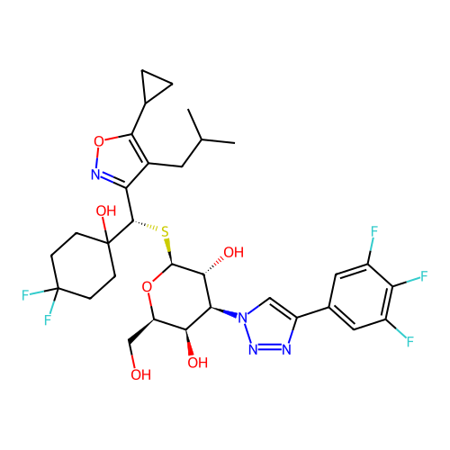 Chemical structure of BindingDB Monomer ID 768163