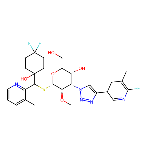 Chemical structure of BindingDB Monomer ID 768167