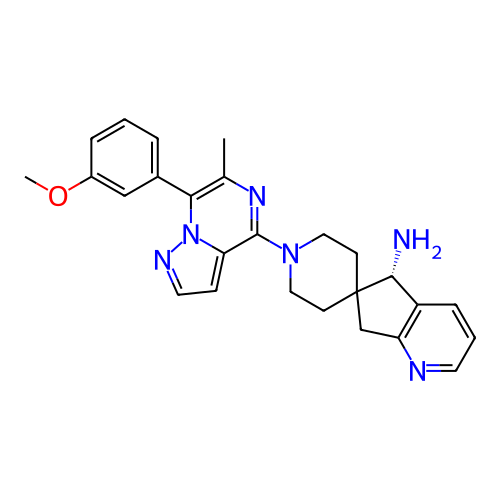 Chemical structure of BindingDB Monomer ID 769674