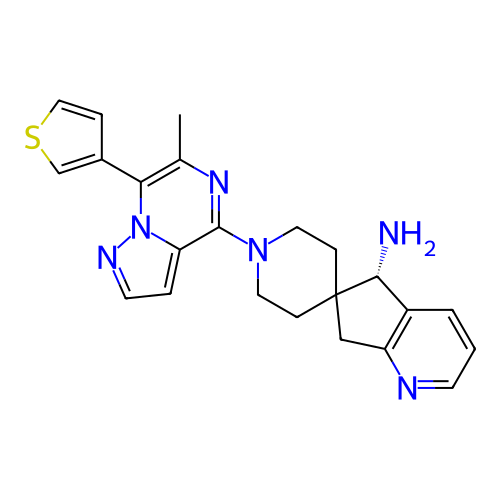 Chemical structure of BindingDB Monomer ID 769836