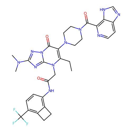 Chemical structure of BindingDB Monomer ID 770874