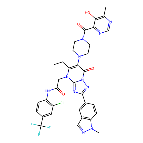 Chemical structure of BindingDB Monomer ID 771047