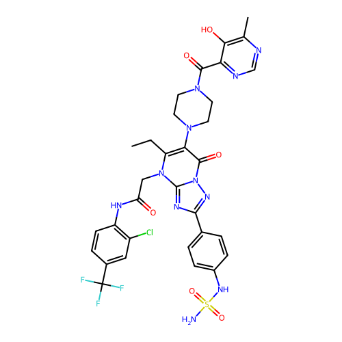 Chemical structure of BindingDB Monomer ID 771055