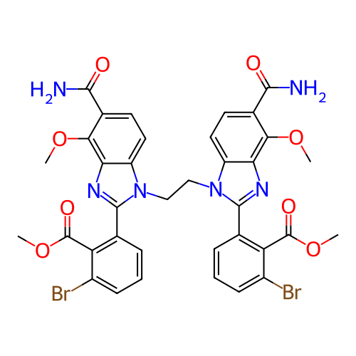Chemical structure of BindingDB Monomer ID 771367