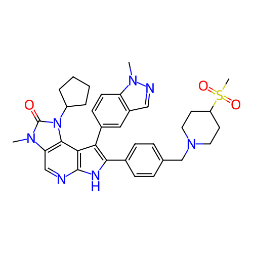 Chemical structure of BindingDB Monomer ID 771622